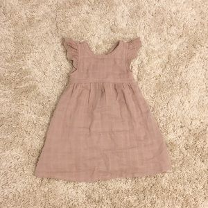 Light Purple Muslin Lace Dress | Jamie Kay